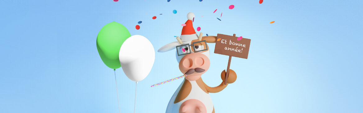 Illustration de la campagne Vache à la Lait pour la FPV